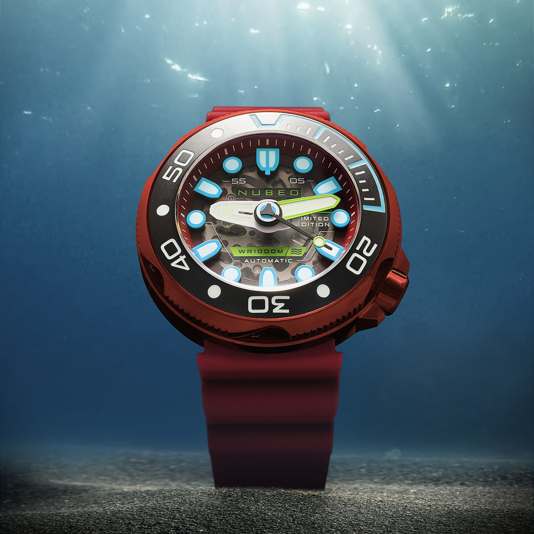 Ventana Skeleton Automatic Limited Edition Red / Red | Red Dial
