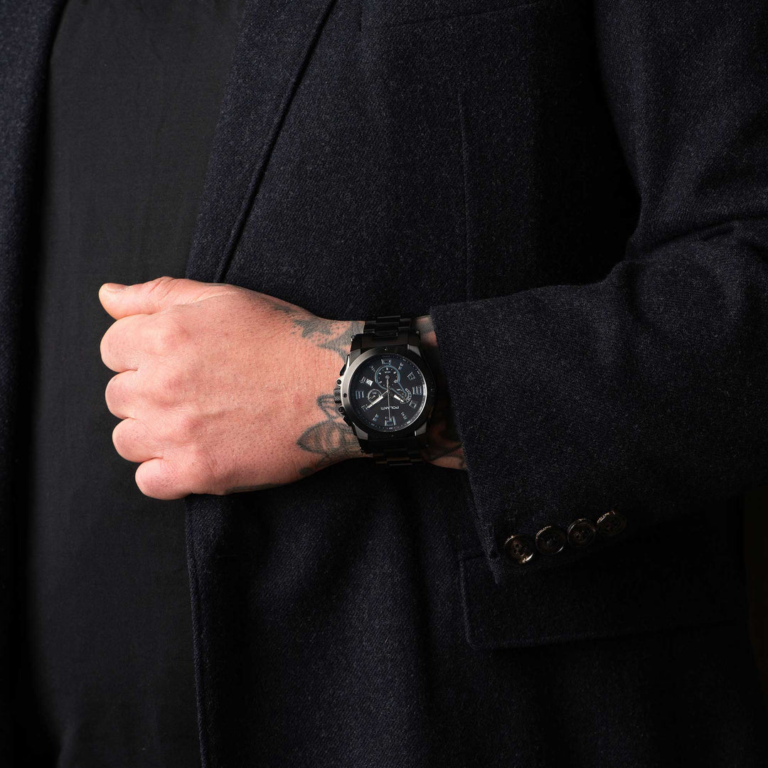 ZONE Black | Black/Silver Dial