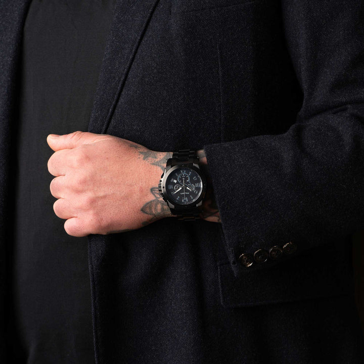 ZONE Black | Black/Silver Dial