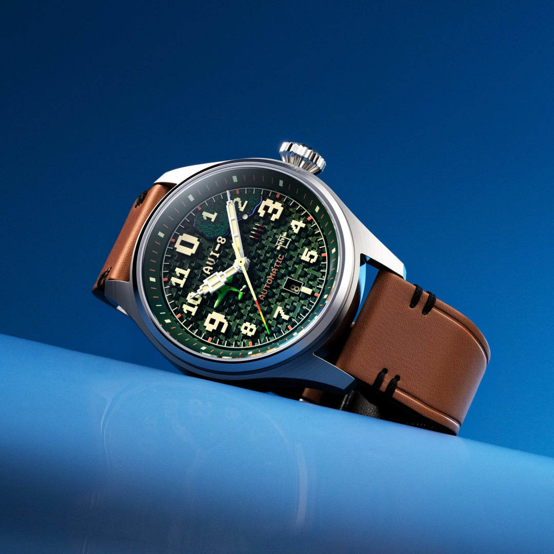 Hawker Hurricane Clowes Automatic Capcom 1942 Pixel Limited Edition Tan / Genuin