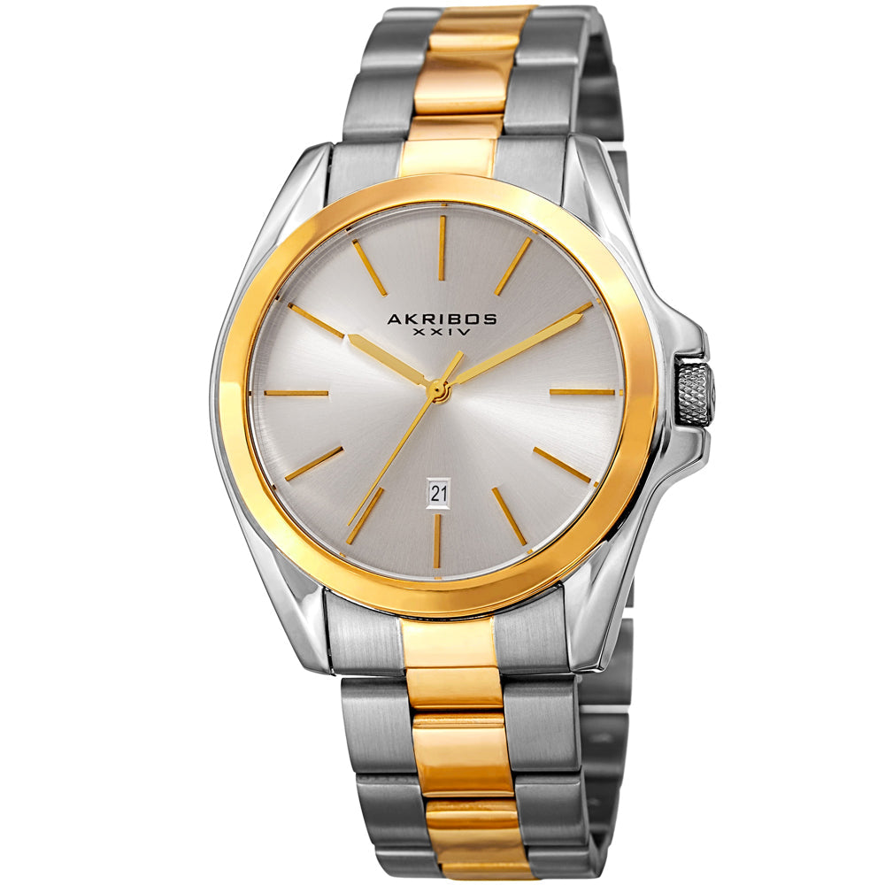 Casual-AK948TTG Two-tone (Silver-tone and Yellow Gold-tone)/Stainless Steel | Si