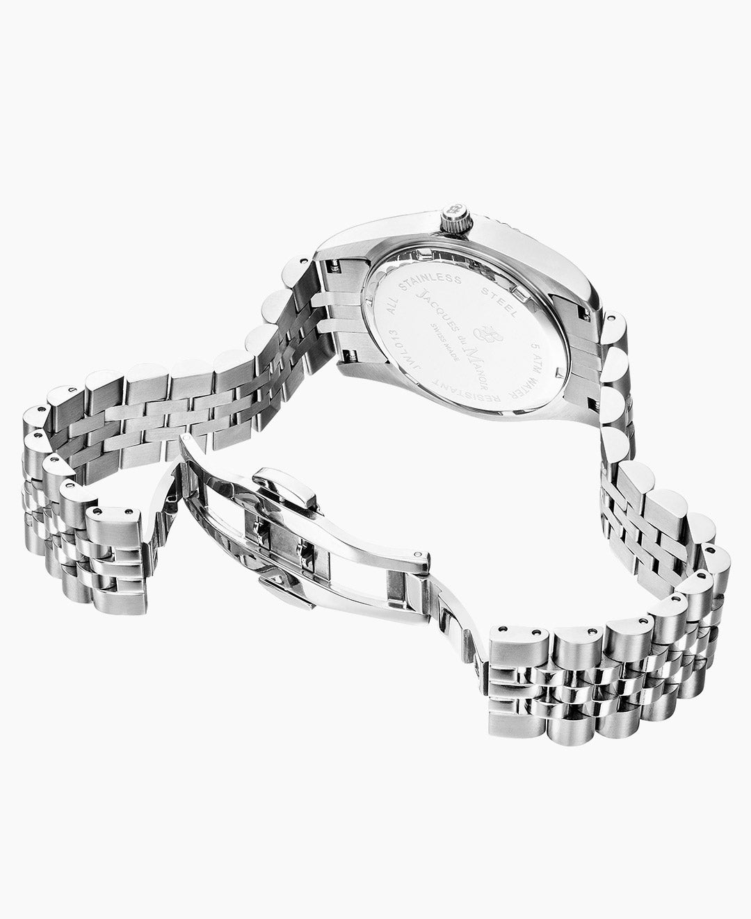 Inspiration Roman Mother of pear dial, stainless steel bracelet Mother-of-Pearl 