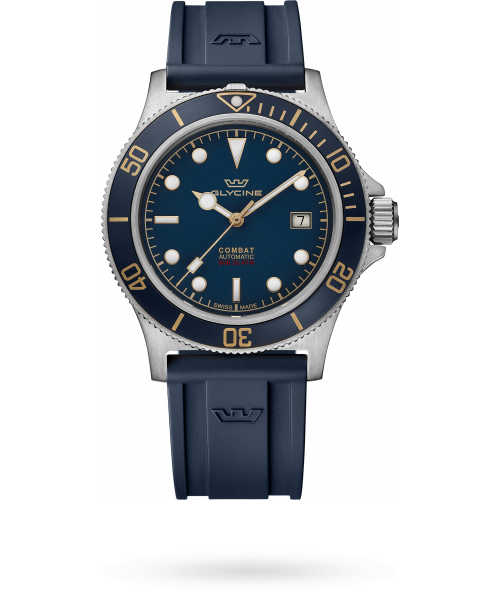 Combat Sub 42mm / Blue / Blue Blue Dial