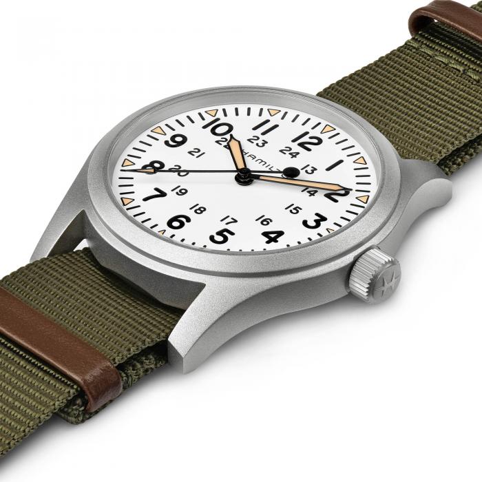 KHAKI FIELD White / White Dial