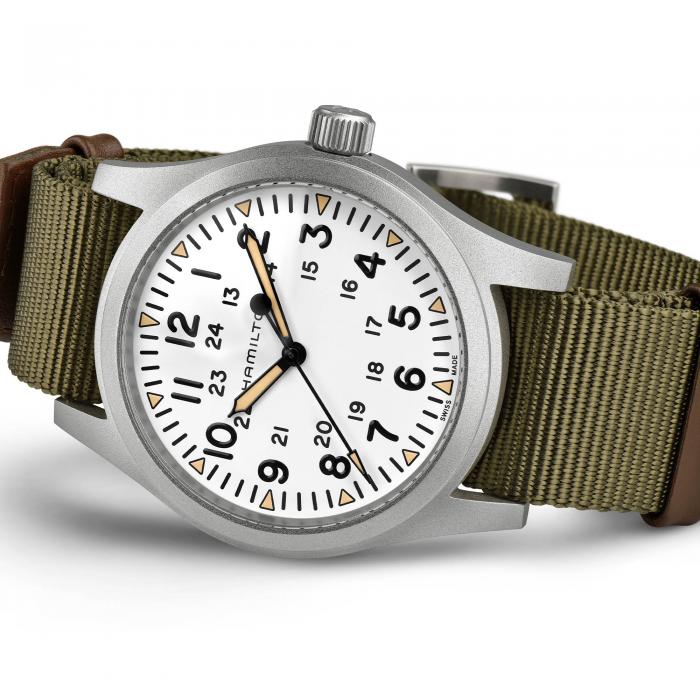 KHAKI FIELD White / White Dial
