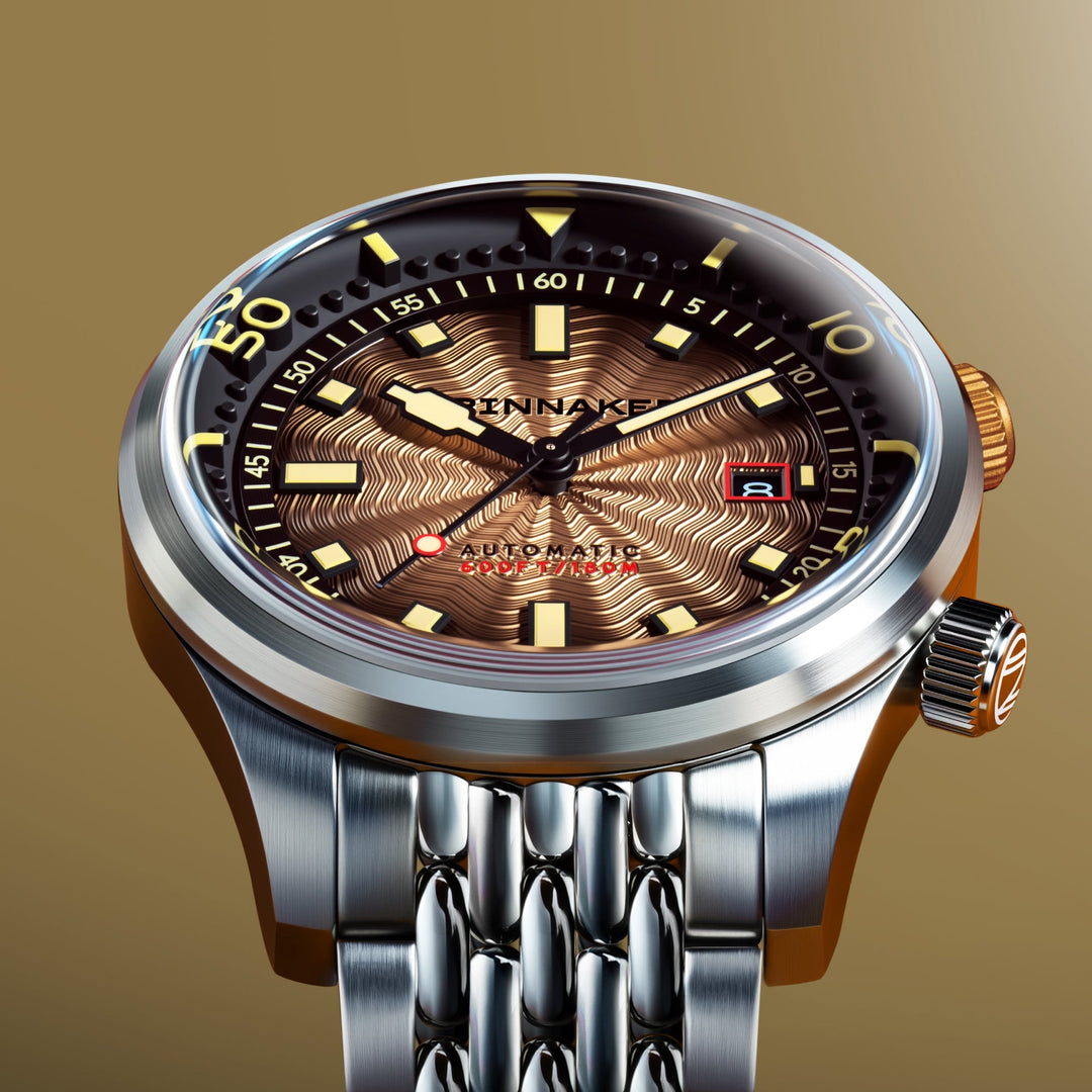 Bradner Automatic Ochre / Stainless Steel Ochre Dial