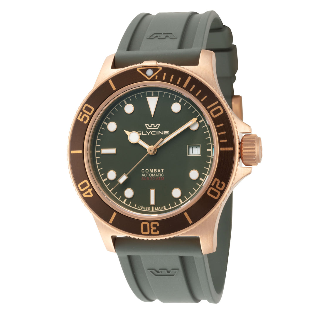 Combat Sub Bronze 42 mm / Green / Green Green Dial