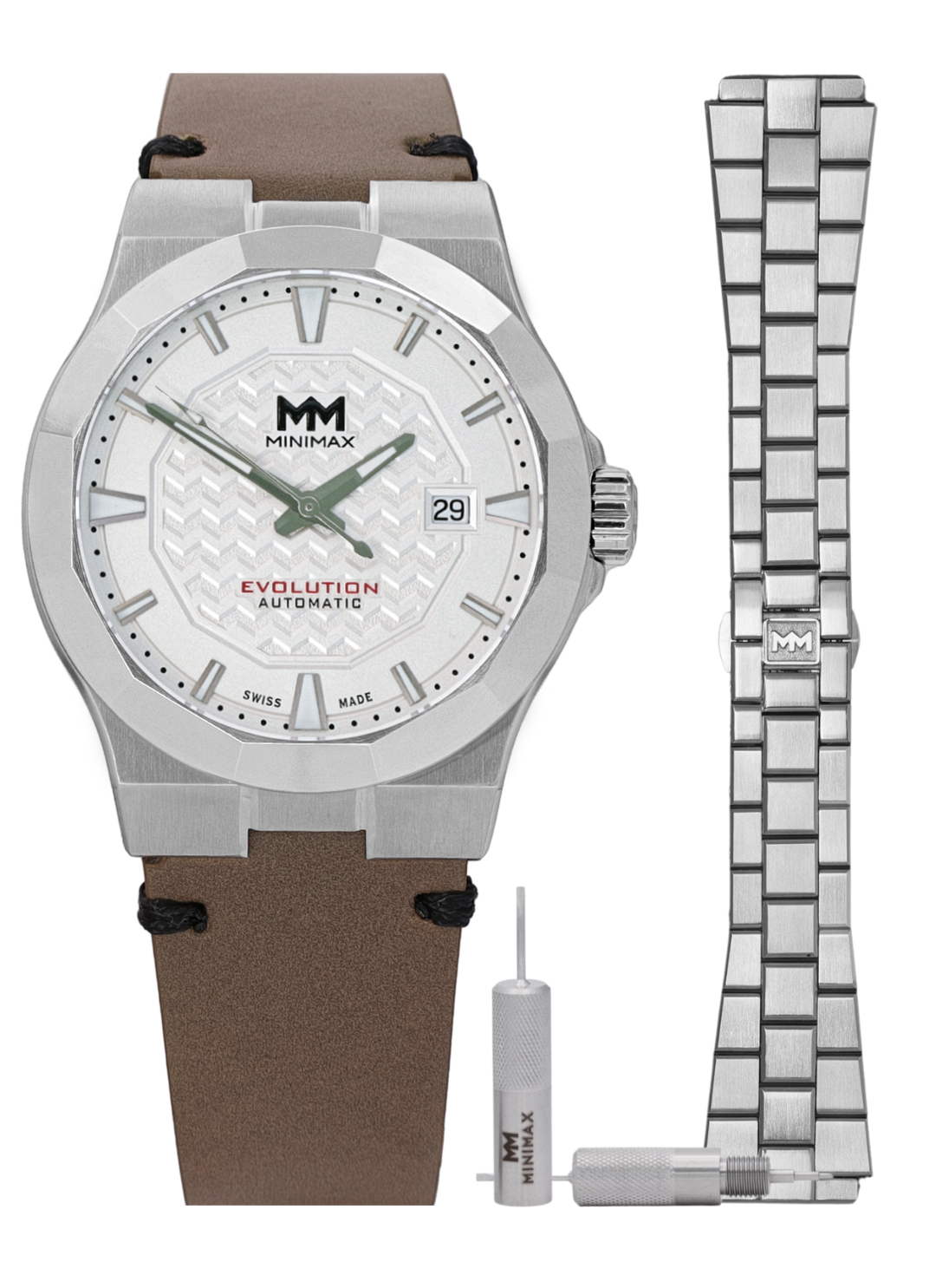 Evolution White Dial