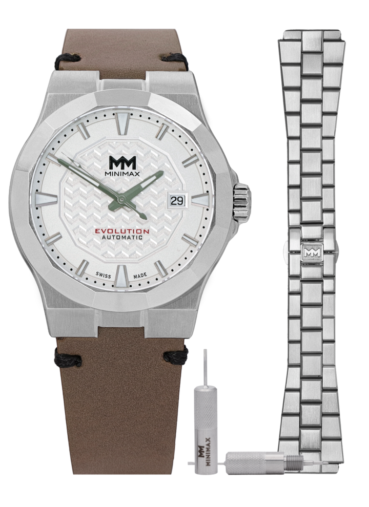 Evolution White Dial