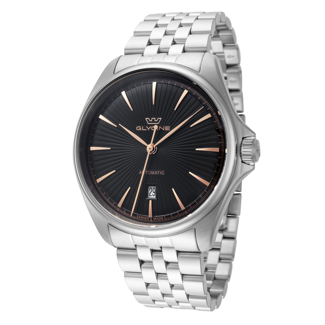 Combat Classic 43 mm / Black / Silver Black Dial
