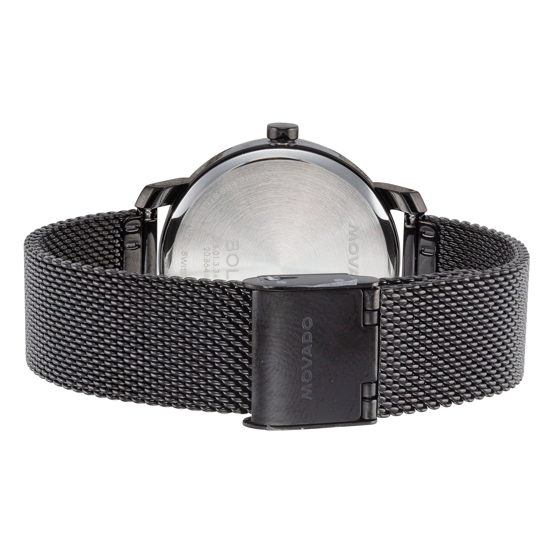 Bold 34mm / Black / Black | Black Dial