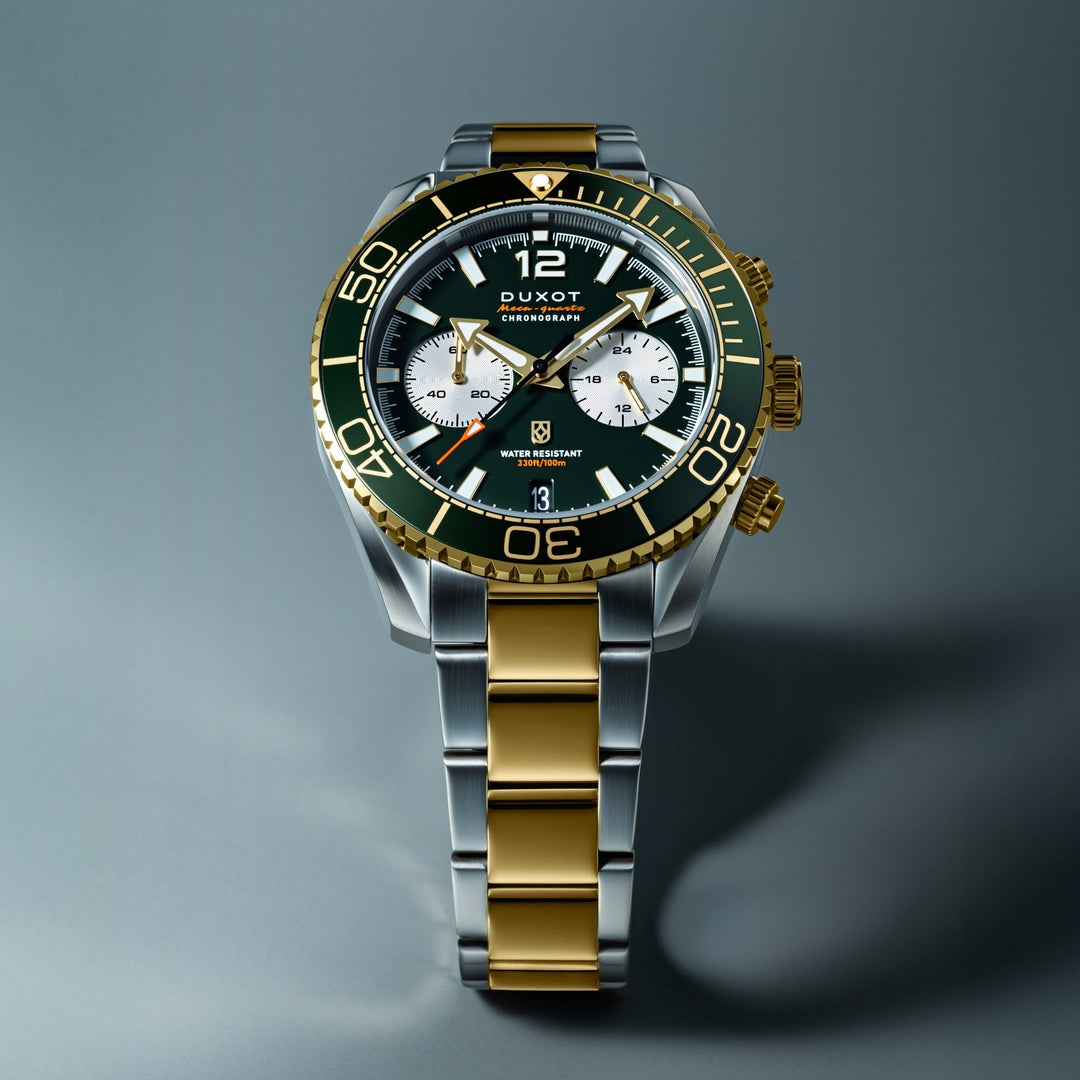 Tiburon Chronograph Green / Stainless Steel | Green Dial