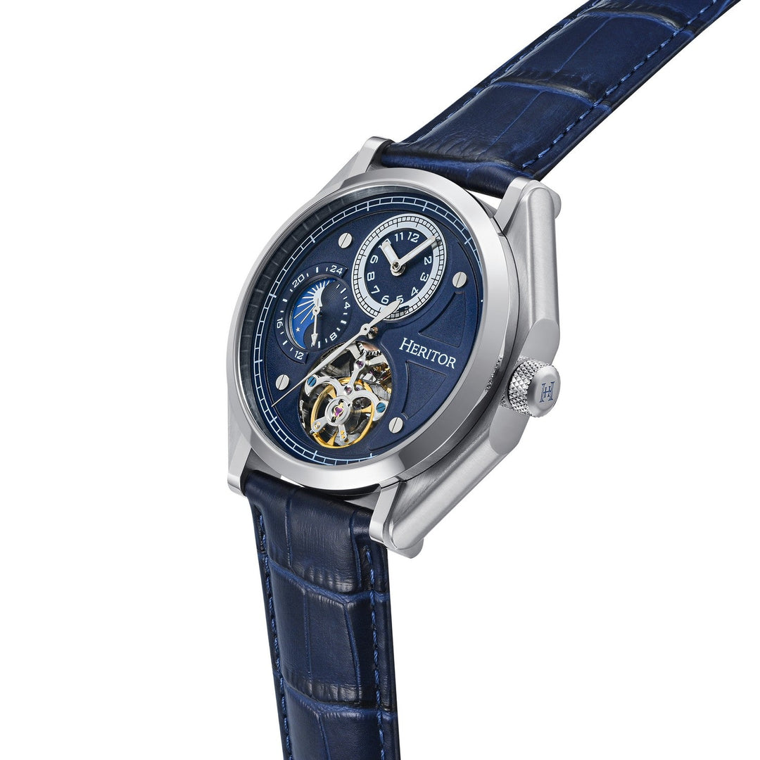 Antoni Silver / Blue | Blue Dial