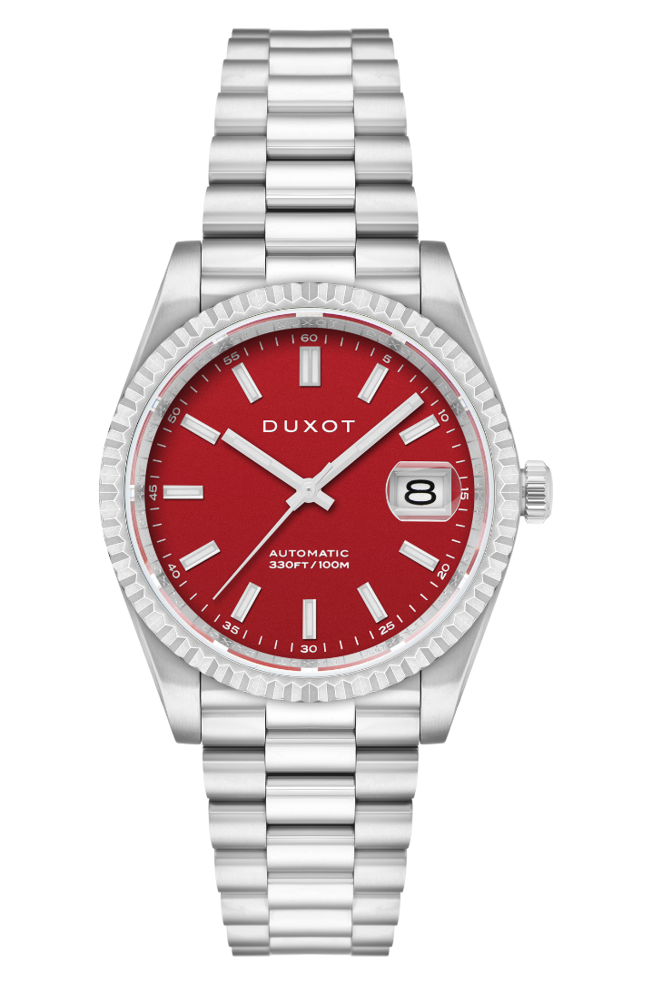 Marcel Diver Automatic Red / Stainless Steel | Red Dial