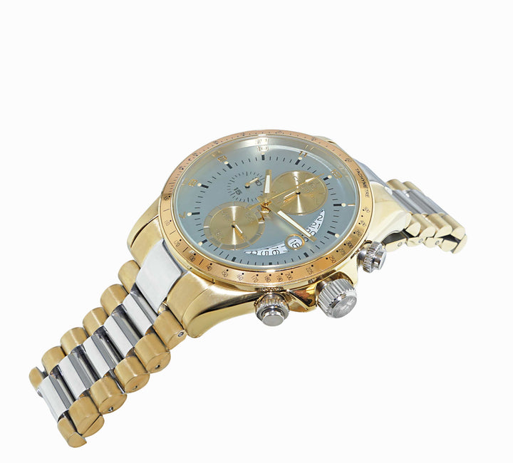 WINNER CIRCLE Light Blue/2-Tone Gold | Light Blue Dial