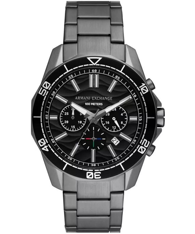 Spencer Black dial / Silver Stainless Steel Bracelet Black Dial