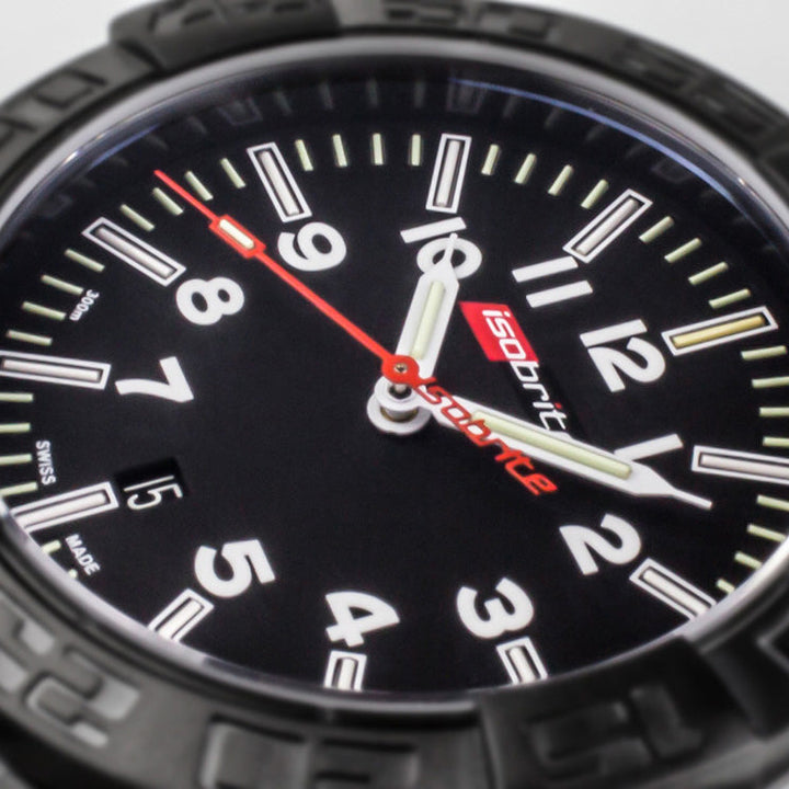 Swiss Made Automatic 64 x T100 Tritium Markers - ISO722 | Black Dial