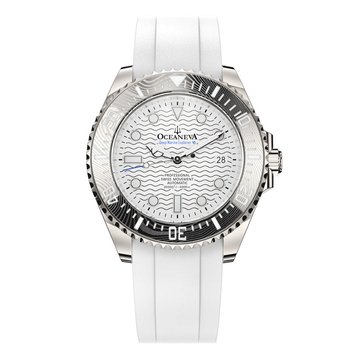 Deep Marine Explorer VI 6000m Grade 5 Titanium 6000m/WhiteDial | White Dial