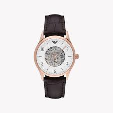Dress 43mm / Silver / Brown | Silver Dial