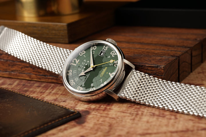 Heroes Comrade Silver / Green Dial | Green Dial