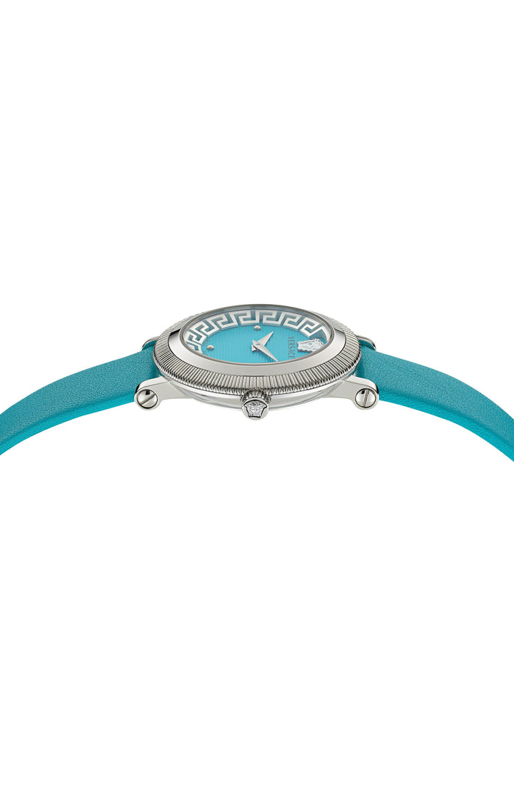 Greca Flourish 35mm / Blue / Blue | Blue Dial
