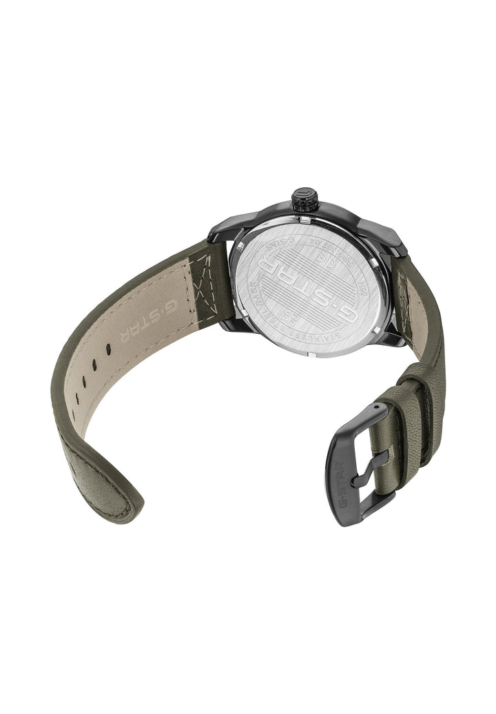 Selvedge Olive Green Dial / Olive Green Leather Strap Olive Green Dial