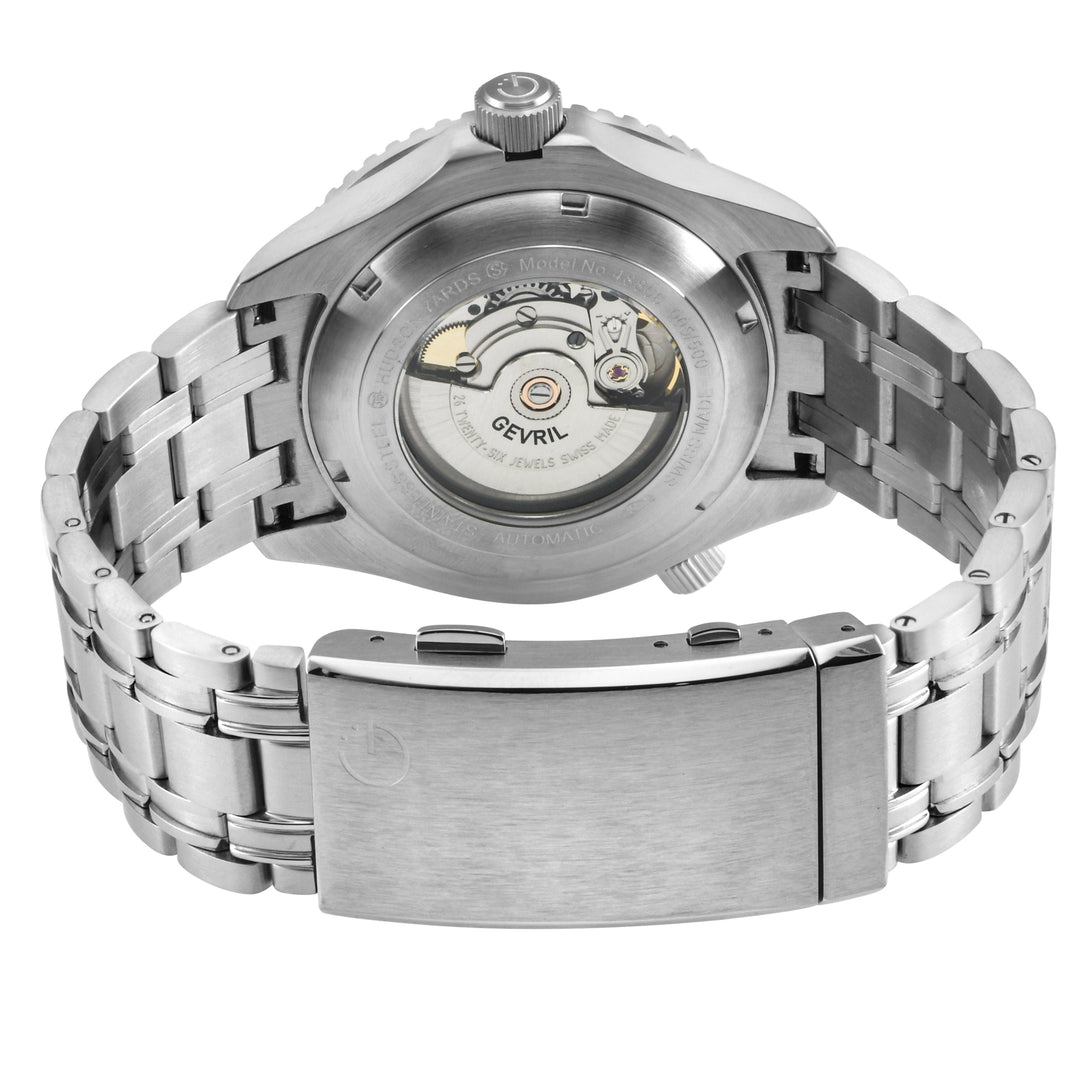 Hudson Yards Swiss Made SW20 ceramic rotating bezel helium valve, diver extensio