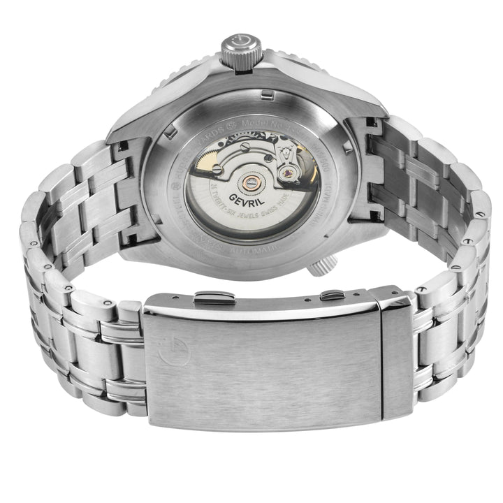Hudson Yards Swiss Made SW20 ceramic rotating bezel helium valve, diver extensio
