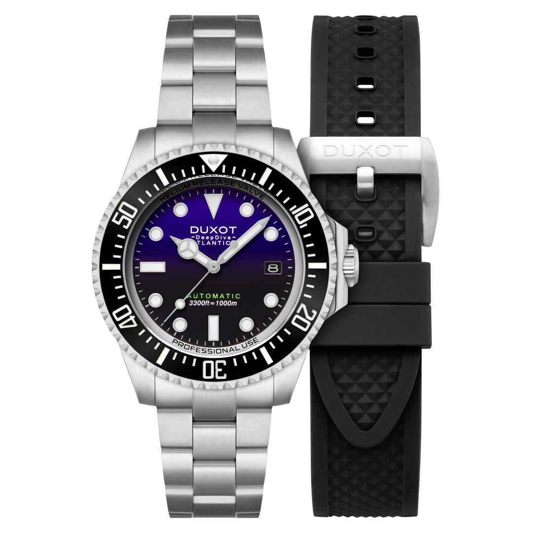 Atlantica Deep Dive Automatic Limited Edition Purple / Stainless Steel | Purple 