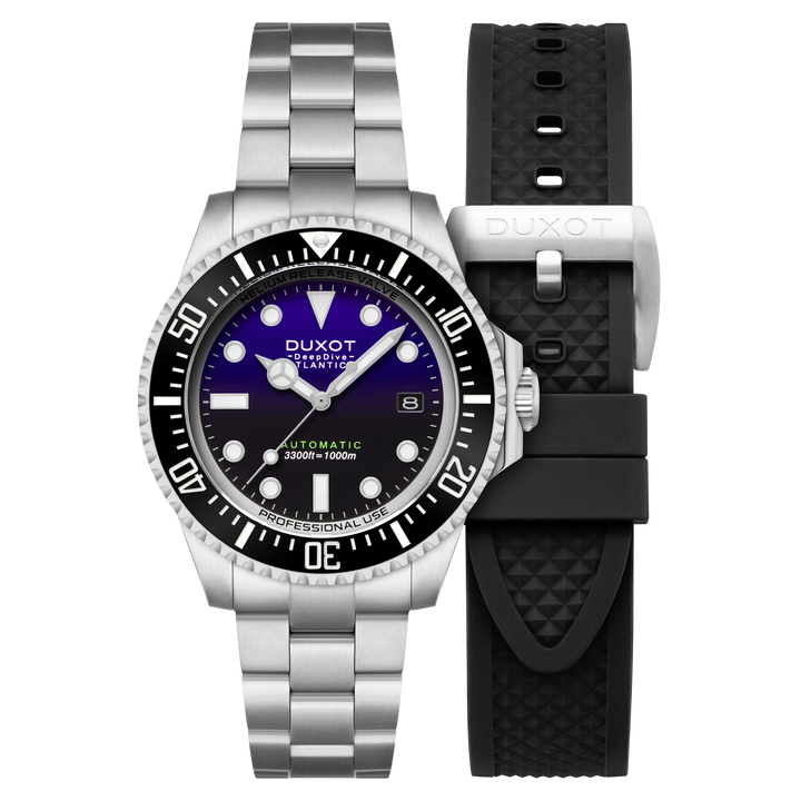 Atlantica Deep Dive Automatic Limited Edition Purple / Stainless Steel | Purple 