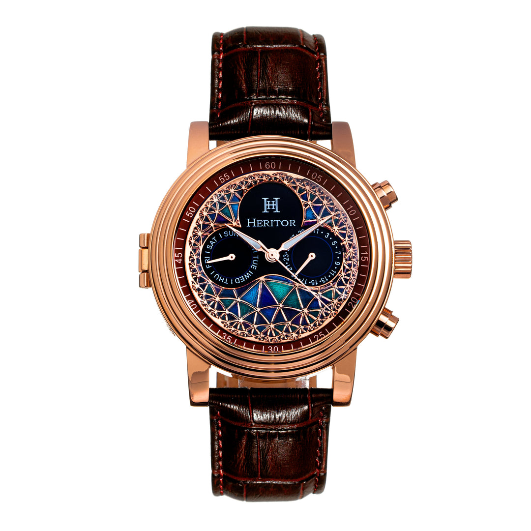 Legacy Rose Gold/Brown | Multi-colored Dial