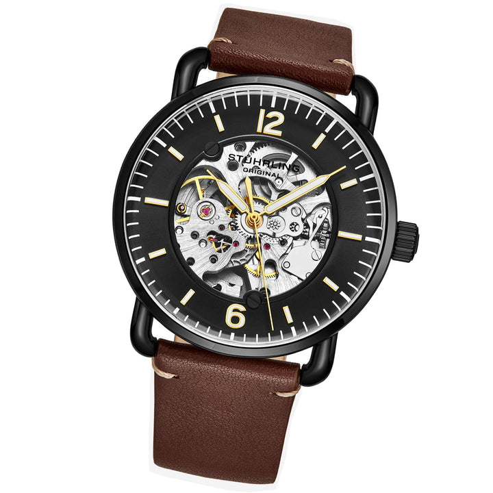 Legacy Brown/Black/Gold | Black Dial