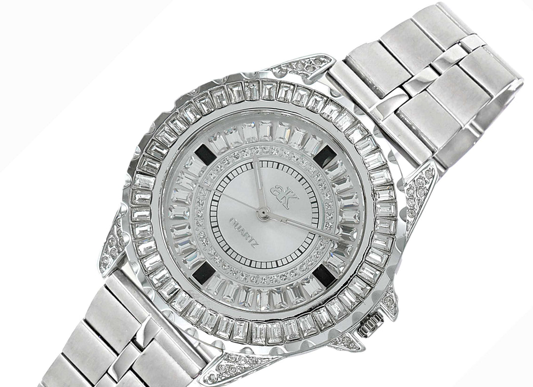 MONDO G-3 COLLECTION SILVERTONE/ STEEL BAND | Silver Dial