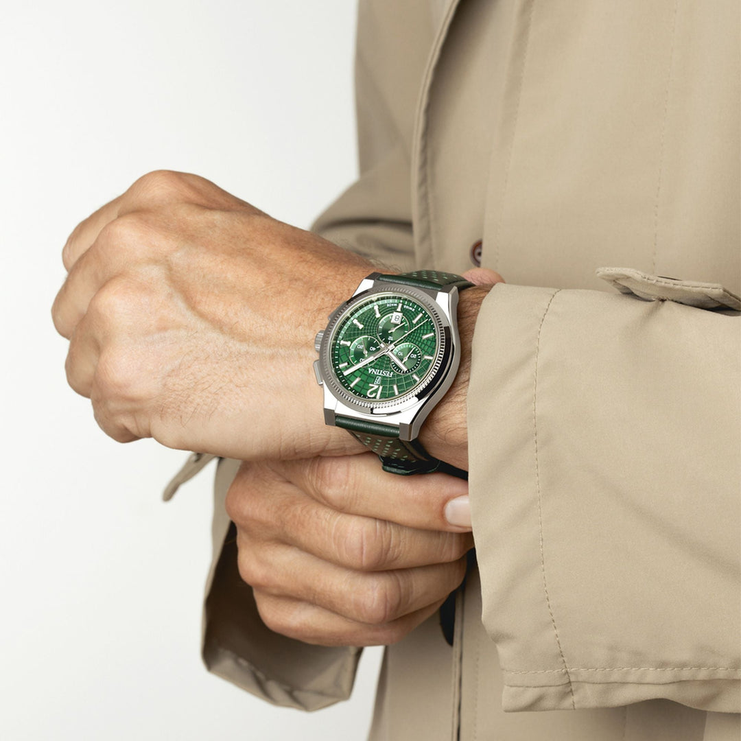Rive Green / Leather Green Dial