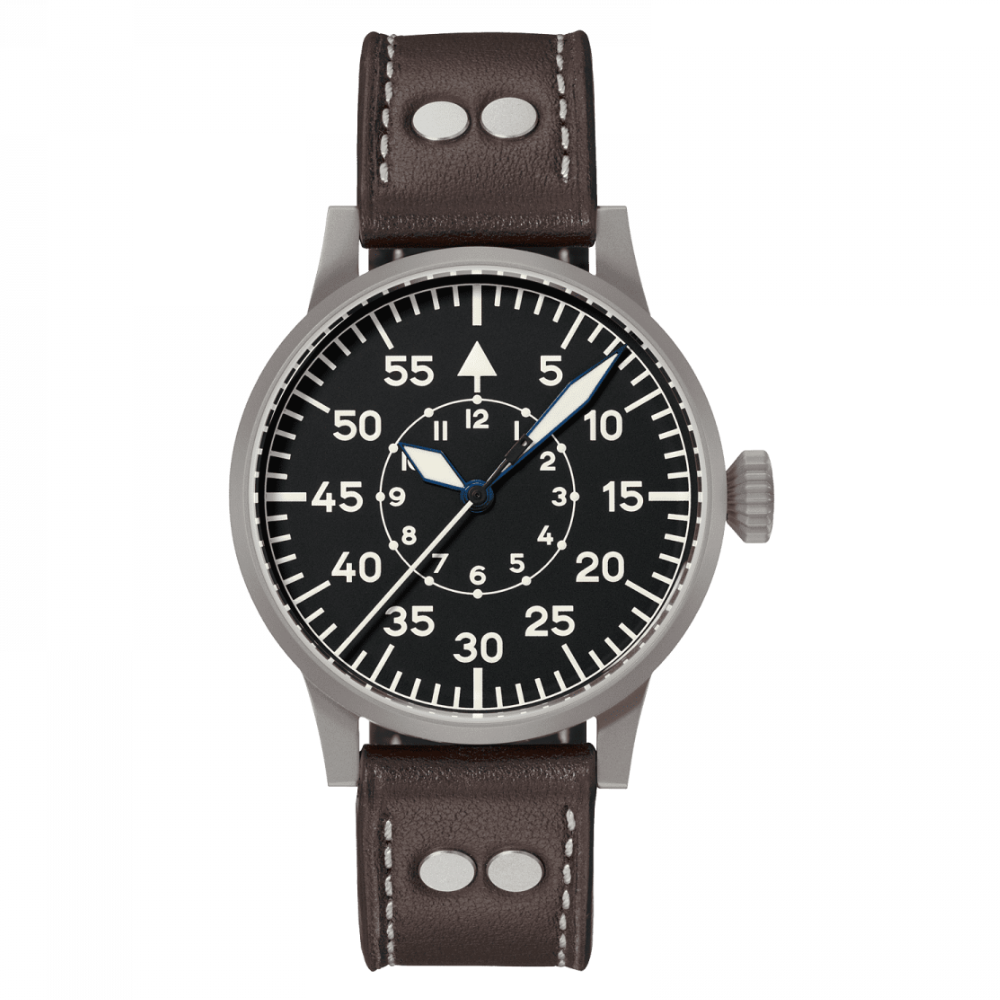 Paderborn Pilot Watch Original 42mm Automatic Black Dial