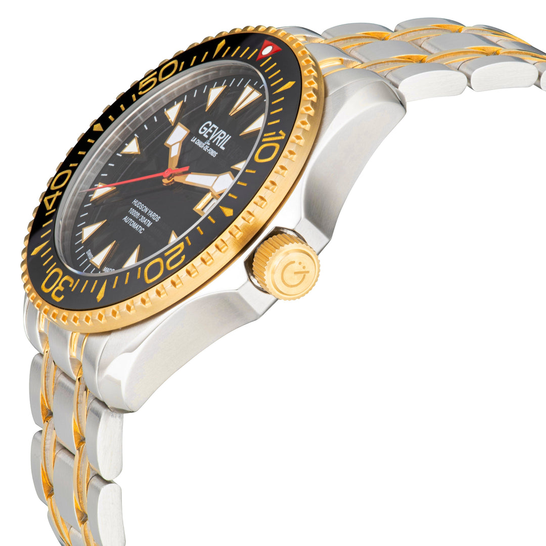 Hudson Yards Sellita SW200 Automatic Swiss Made Watch ceramic bezel helium valve