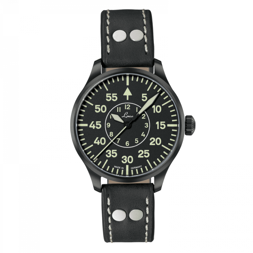 Bielefeld 39mm Black Dial
