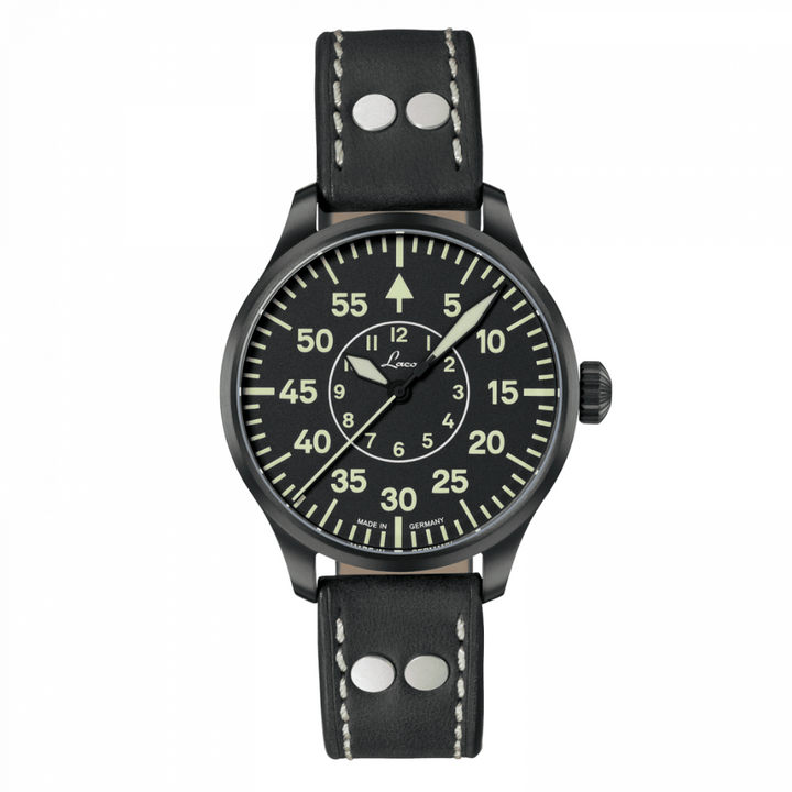 Bielefeld 39mm Black Dial