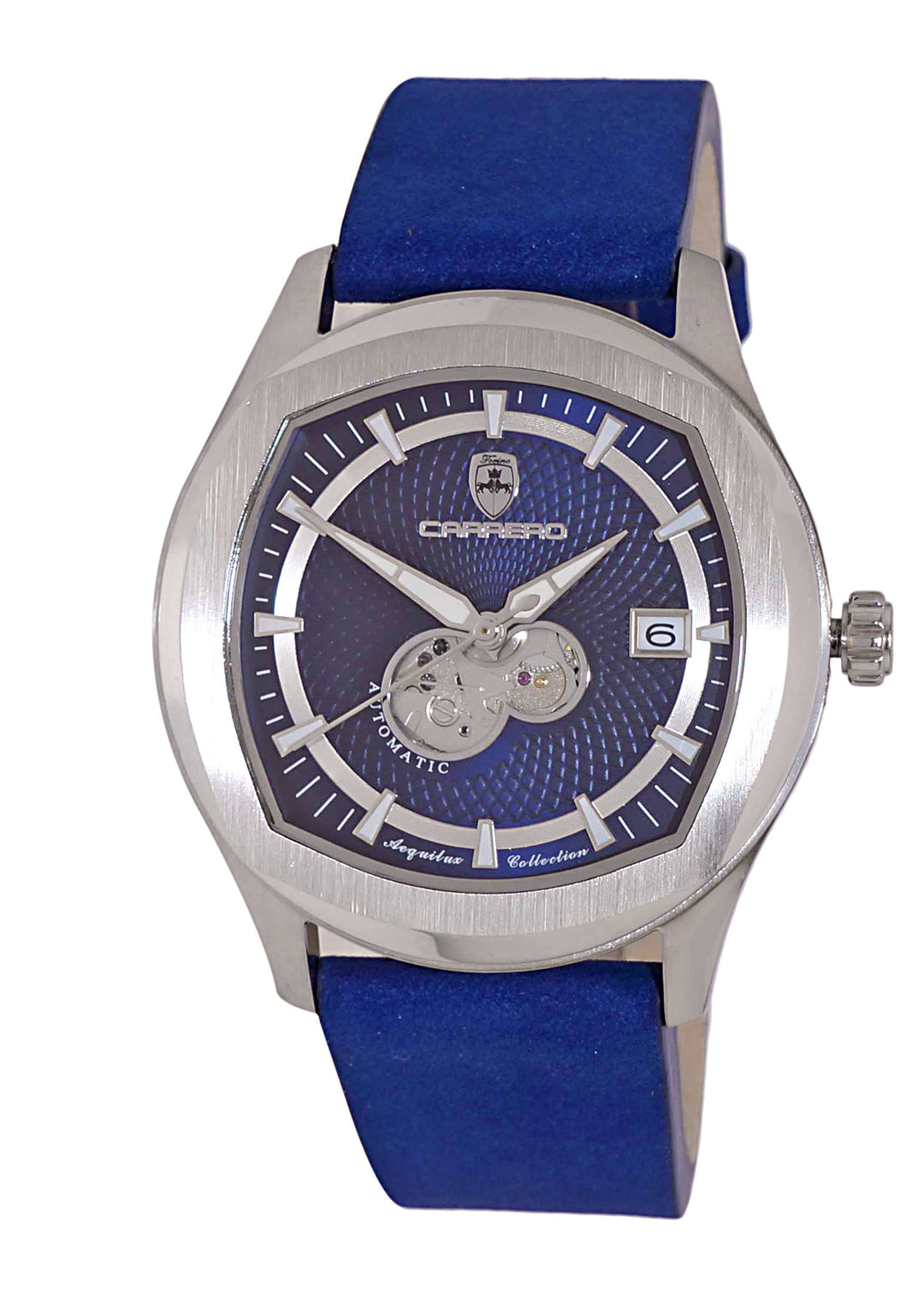 AEQUILUX SILVER TONE/BLUE -BLUE | Blue Dial