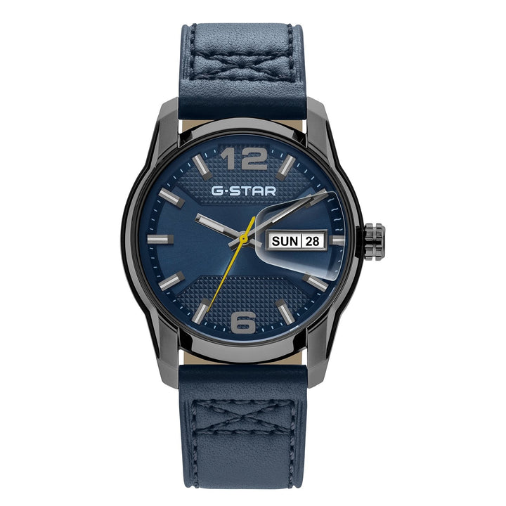 Selvedge Blue Dial / Blue Leather Strap Blue Dial