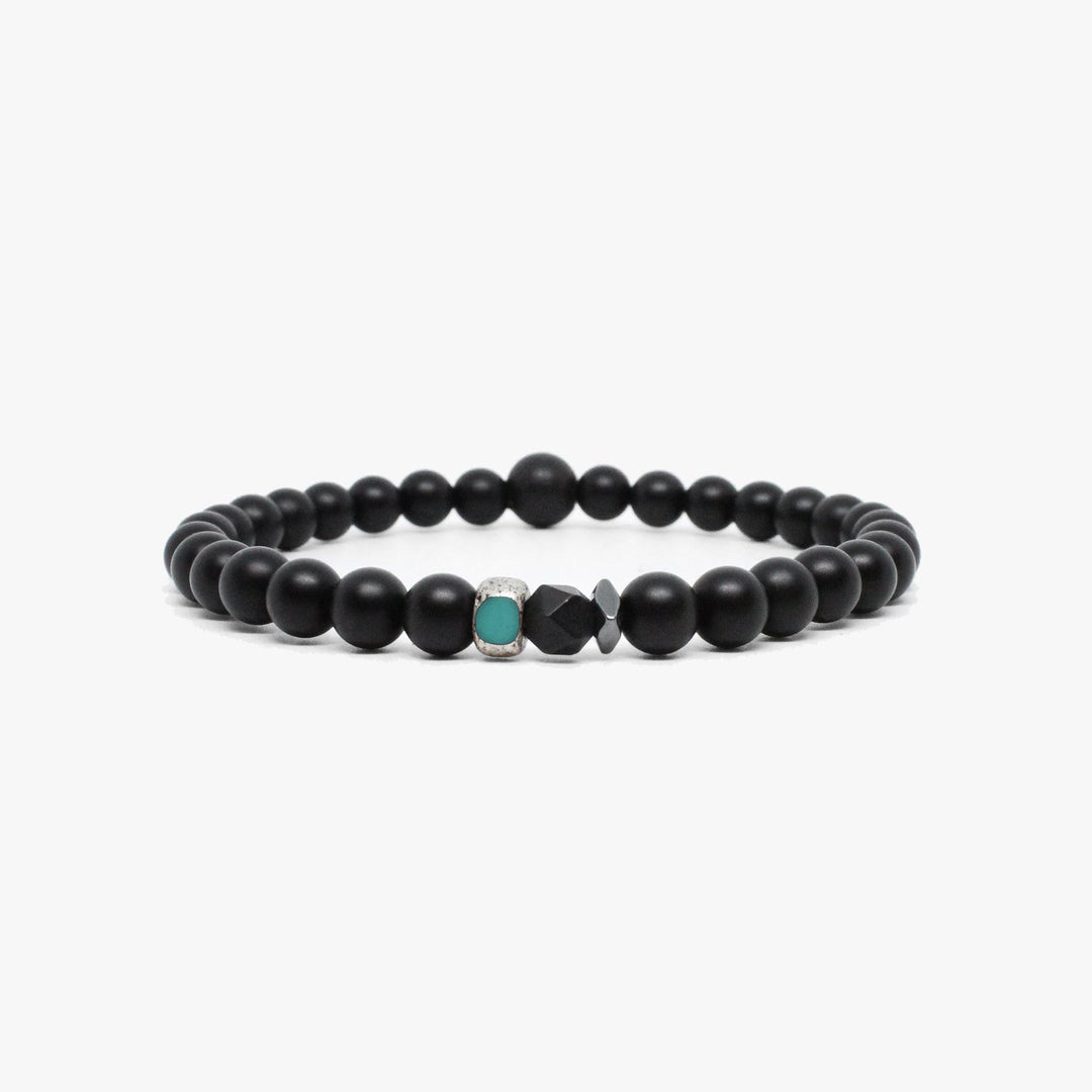 Onyx, Czech Glass, Gunmetal