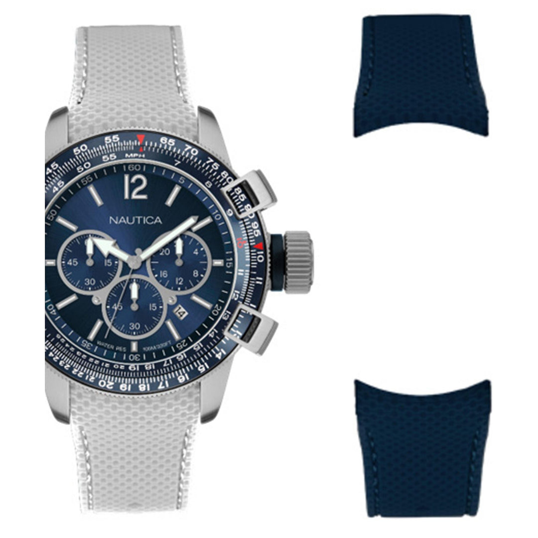 Bfc Chrono Box Set Blue / Silicone | Blue Dial