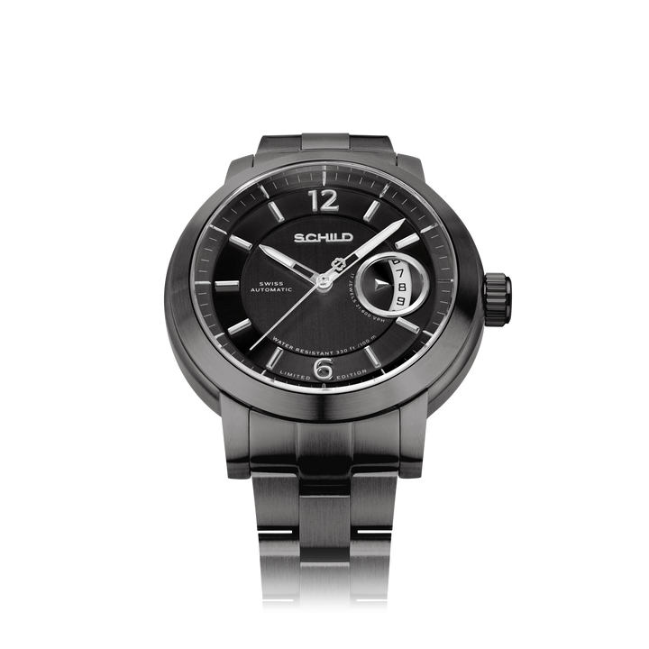 Heinrich Minimal Swiss Automatic Limited Edition Grey / Gunmetal Stainless Steel