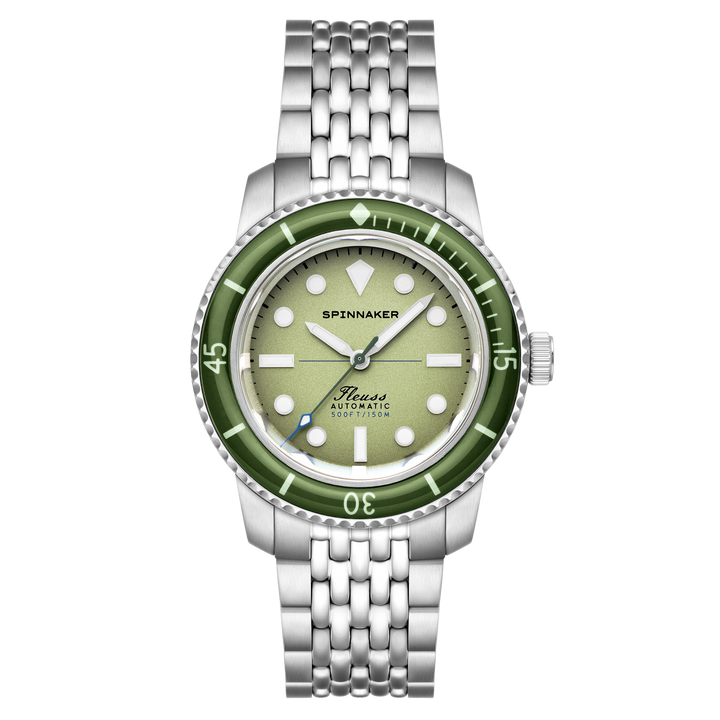 Fleuss 40 Automatic Green / Stainless Steel Green Dial