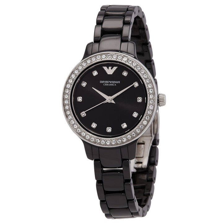 Cleo Black dial / Black Stainless Steel Bracelet Black Dial