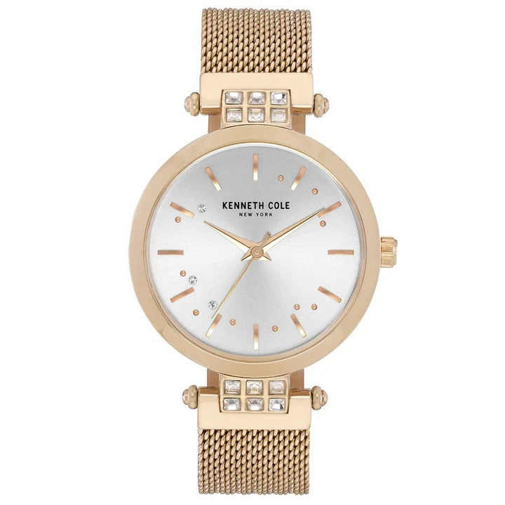 Classic 34 mm / Silver / Gold Silver Dial