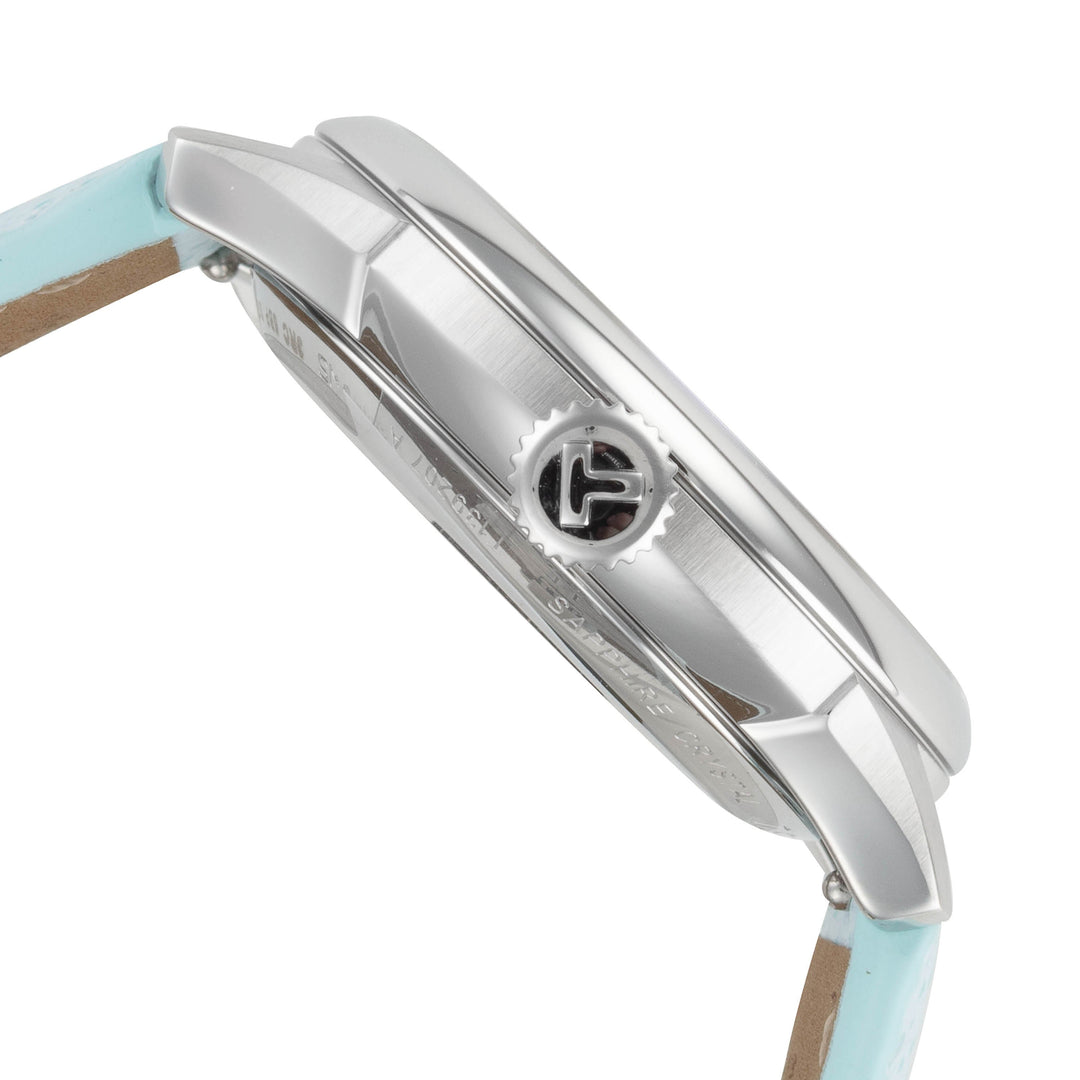 Chemin des Tourelles 34mm / Silver / Light Blue | Silver Dial