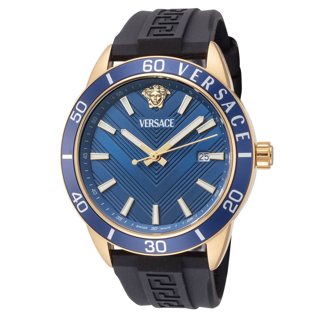 Greca Urban 43mm / Blue / Black | Blue Dial
