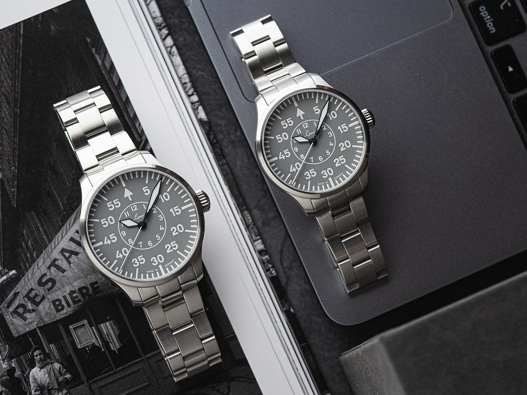 Aachen Gray 39 Type B Gray Dial