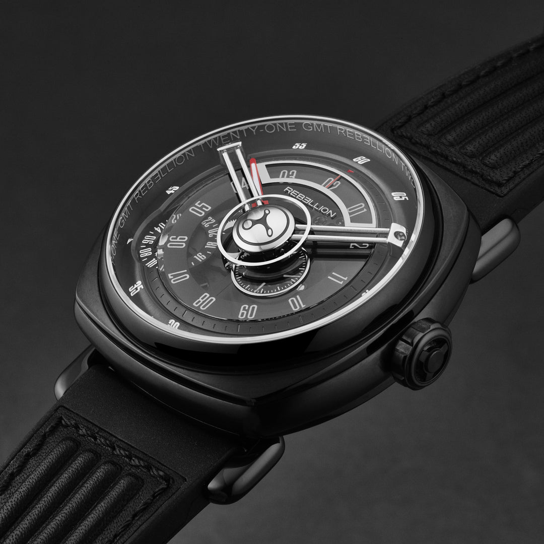 Twenty One RB21GMT.TI.T09 / Black | Black Dial